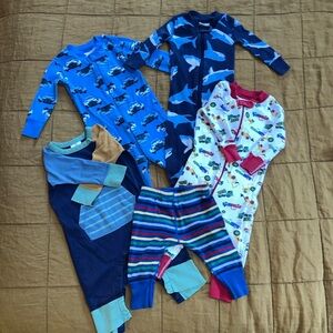 Hanna Andersson 70 cm (3-12 months) Sleeper Jammies Boy Lot